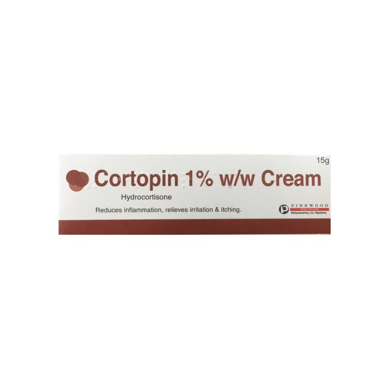 Cortopin 1% Cream - 15g - Cobh Pharmacy