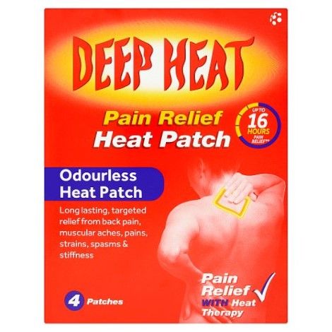 DEEP HEAT WELL PATCH 4S - Cobh Pharmacy