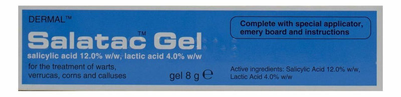 Dermal Salatac Gel 8g - Cobh Pharmacy