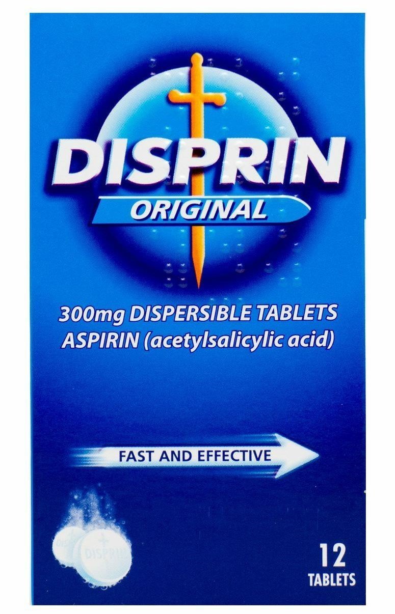 Disprin Original 300mg Dispersible Tablets - Cobh Pharmacy