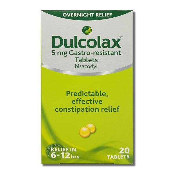 Dulcolax 5mg Bisacodyl Tablets - Cobh Pharmacy