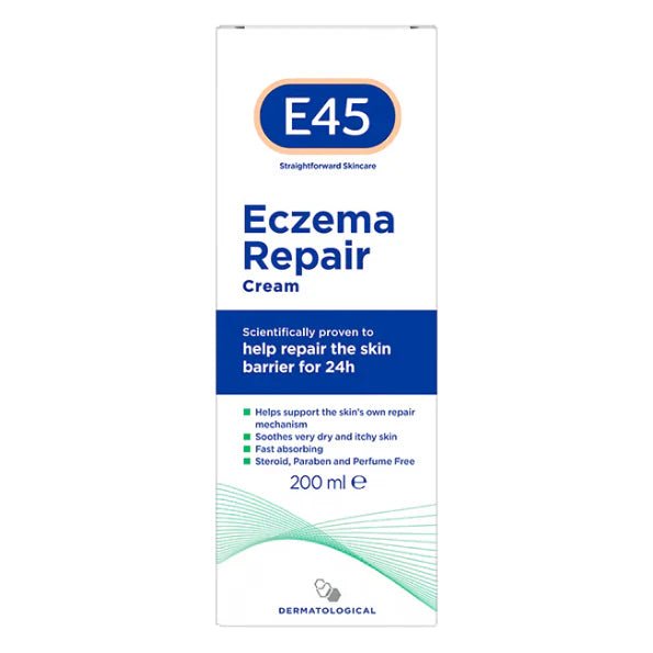 E45 ECZEMA RELIEF CREAM 60G - Cobh Pharmacy