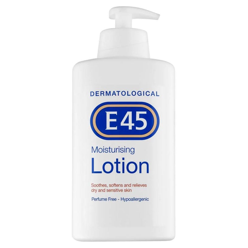 E45 Moisturising Lotion Pump 500ml - Cobh Pharmacy