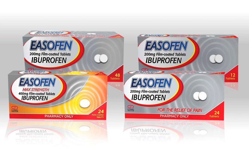 EASOFEN 200MG TABS 12S - Cobh Pharmacy