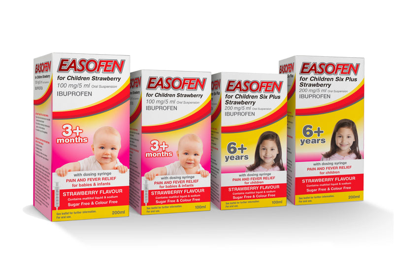 EASOFEN ORAL SUSP 3M 5ML 100ML - Cobh Pharmacy