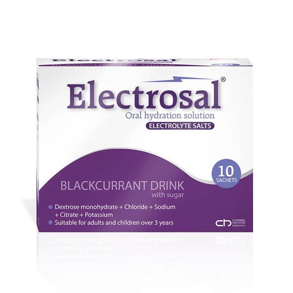 ELECTROSAL ADULT BLACKCURRANT 10PACK - Cobh Pharmacy