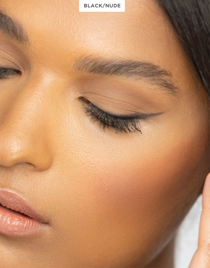 SCULPTED DOUBLE ENDED KOHL EYE PENCIL BLACK NUDE