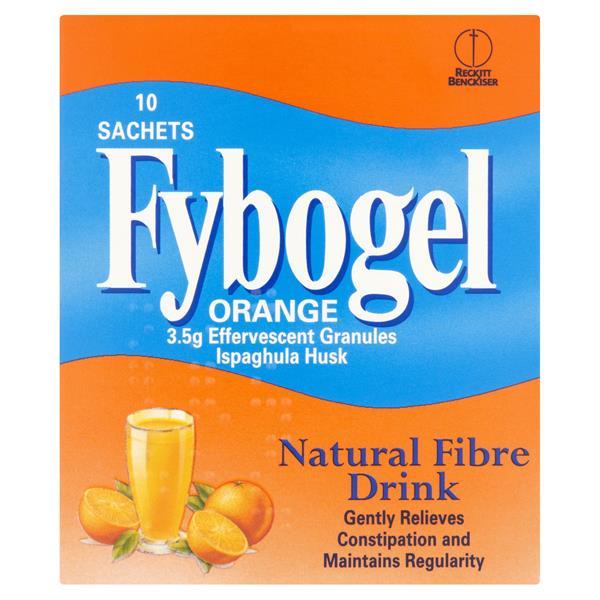 Fybogel Orange 3.5g Granules - 10 Pack - Cobh Pharmacy