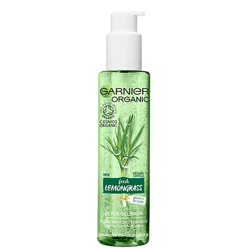 Garnier Organic Lemongrass Gel Wash 150ml - Cobh Pharmacy