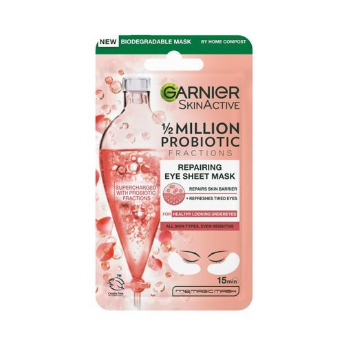 GARNIER SKIN ACTIVE 1/2 MILLION PROBIOTIC EYE SHEET MASK - Cobh Pharmacy