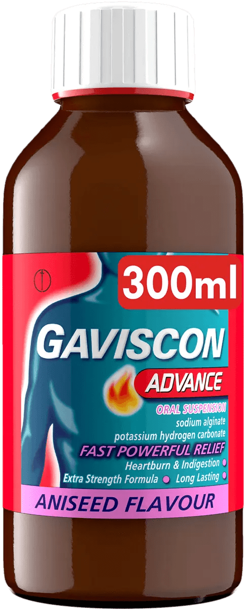 GAVISCON ADVANCE ORAL SUSP ANISEED 600ML - Cobh Pharmacy