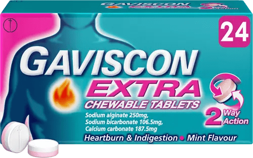 GAVISCON EXTRA TABLETS - Cobh Pharmacy