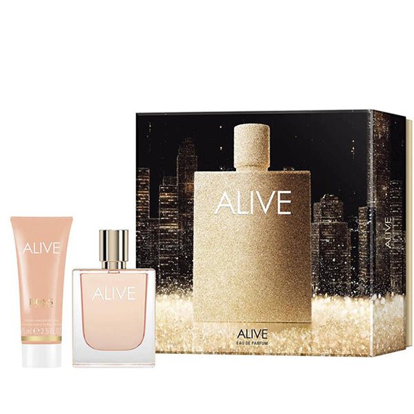 HUGO BOSS ALIVE EDP50ML N BL75ML GIFT SET - Cobh Pharmacy