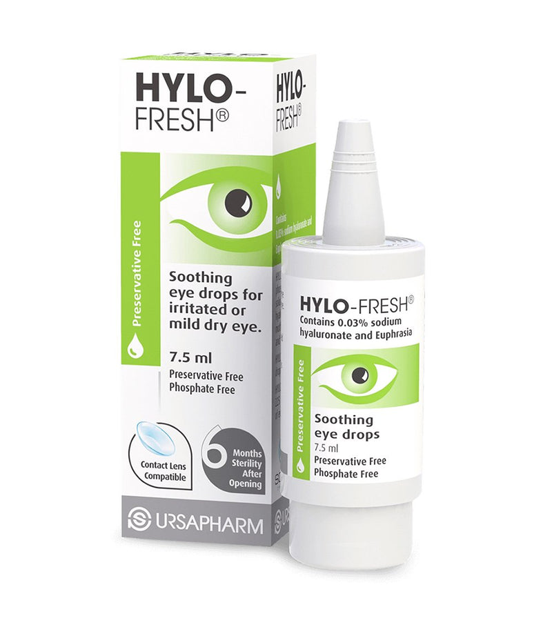 Hylo - Fresh Preservative Free Eye Drops 7.5ml - Cobh Pharmacy