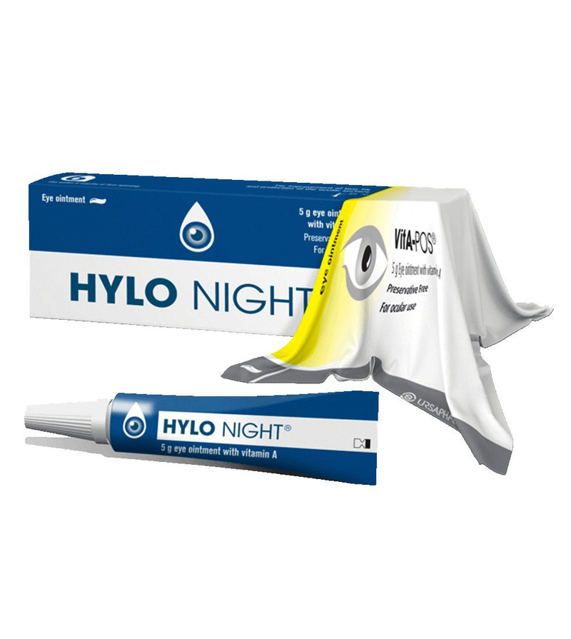 Hylo - Night (Vita - Pos) Eye Ointment 5g - Cobh Pharmacy