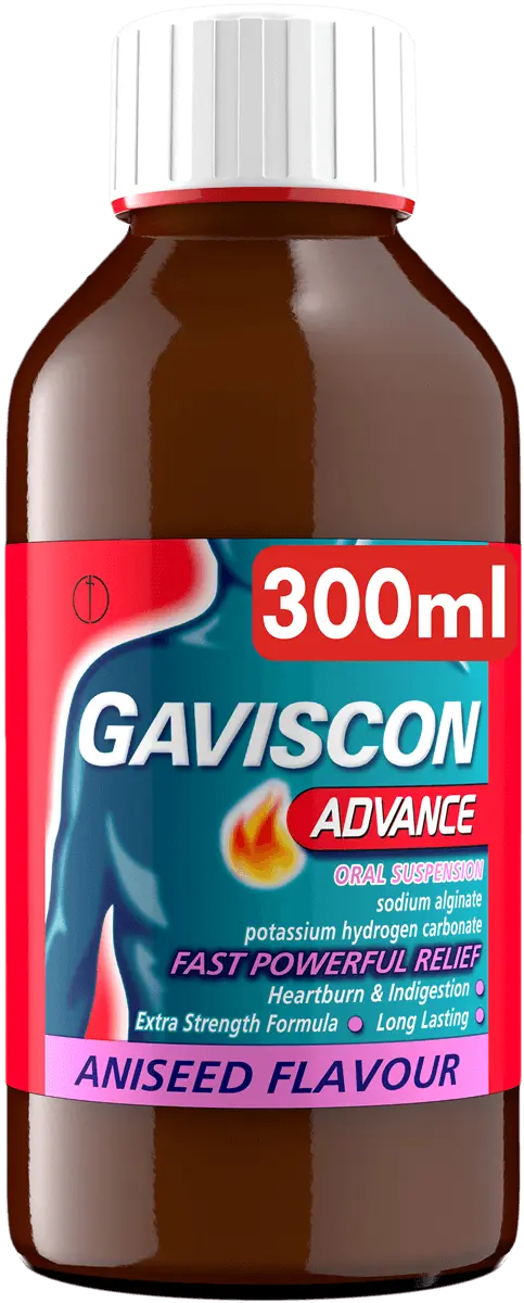 GAVISCON ADVANCE ORAL SUSP ANISEED 600ML