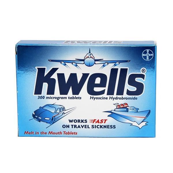 Kwells Hyoscine Travel Sickness Tablets 12 Pack - Cobh Pharmacy