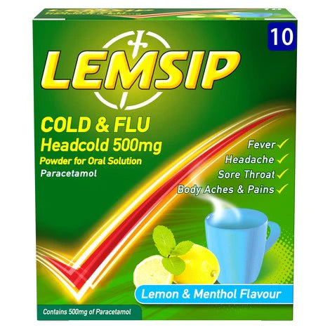 LEMSIP HEADCOLD 10S