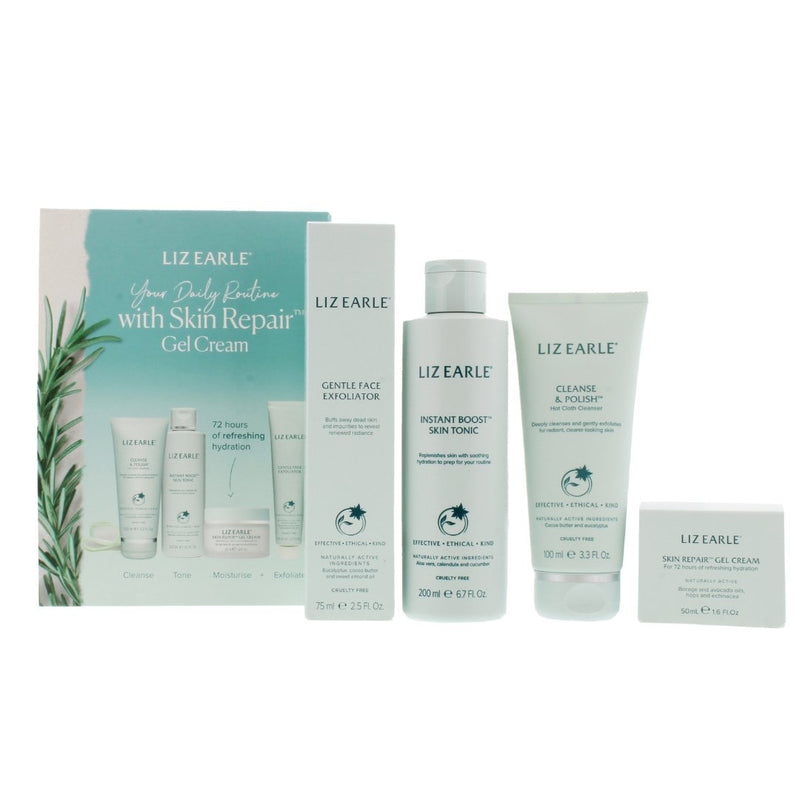 LIZ EARLE YOUR DAILY ROUTINE WITH GEL CREAM GIFTSET - Cobh Pharmacy