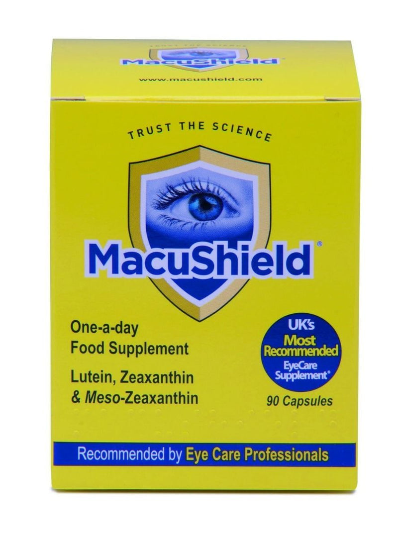 MacuShield Capsules (Meso - Zeaxanthin) 90 Pack - Cobh Pharmacy