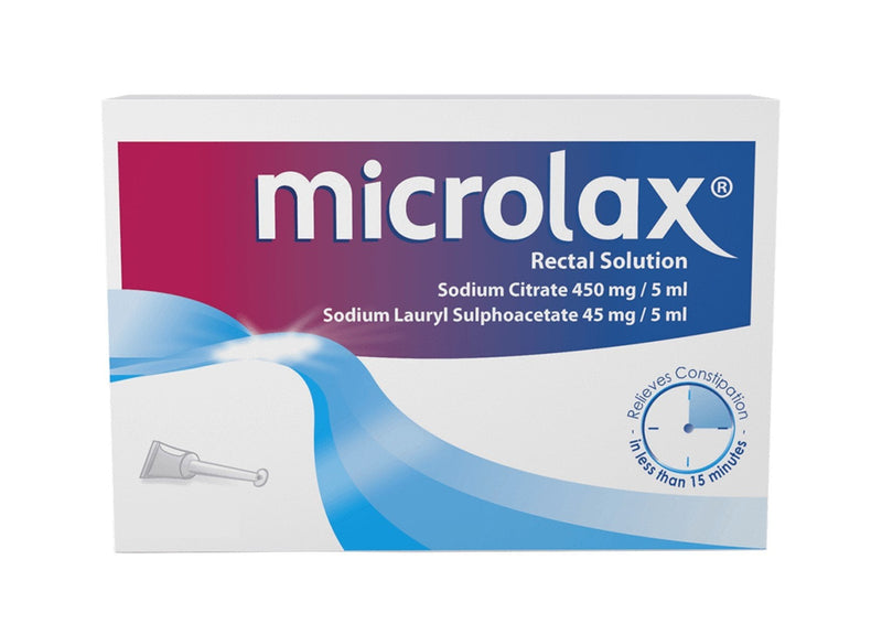 Microlax Rectal Solution - Single Units - Cobh Pharmacy