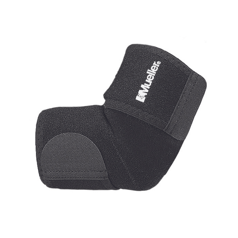 MUELLER ADJUSTABLE ELBOW SUPPORT BLACK - Cobh Pharmacy