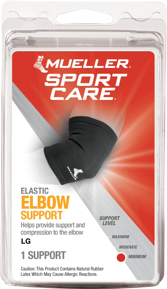 MUELLER ELASTIC ELBOW SUPP BL L - Cobh Pharmacy