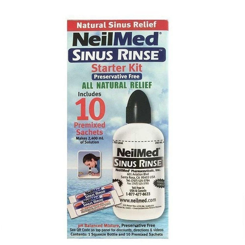 NeilMed Sinus Rinse Starter Kit - 10 Pack - Cobh Pharmacy