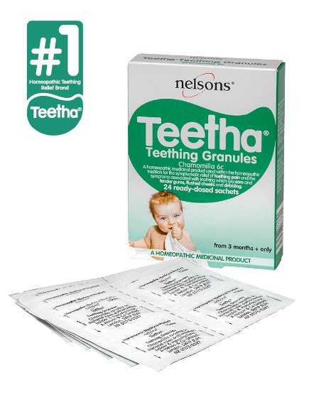 Nelsons Teetha Granules - 24 Pack - Cobh Pharmacy