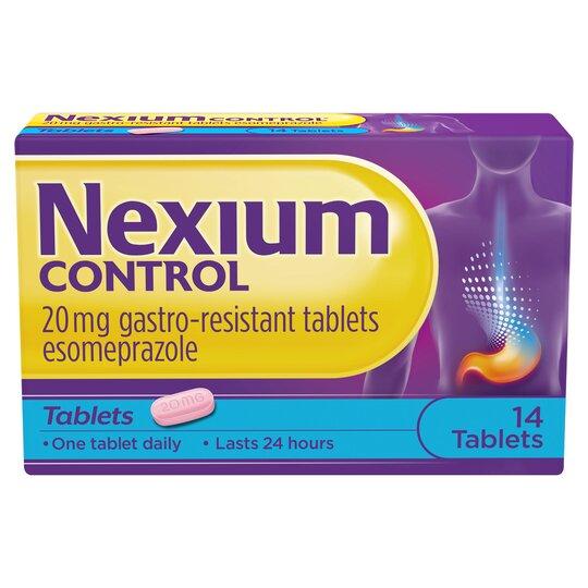 Nexium Control 20mg Tablets - Cobh Pharmacy