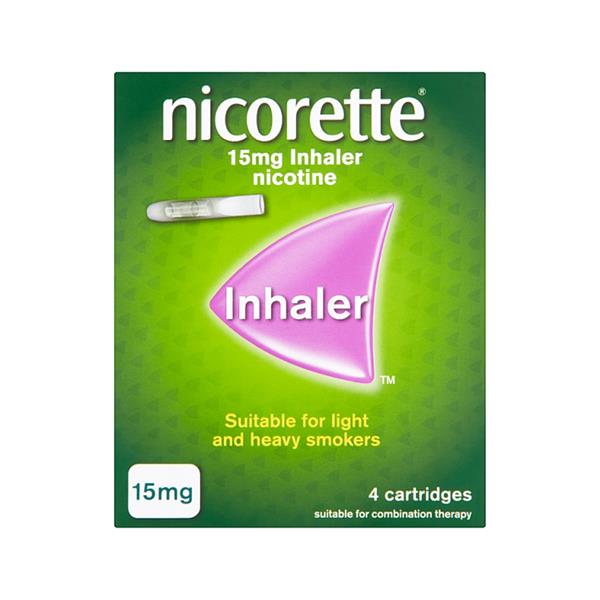 NICORETTE INHALER 15MG 4 - Cobh Pharmacy