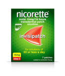 Nicorette Invisi 15mg Patches 7 Pack - Cobh Pharmacy