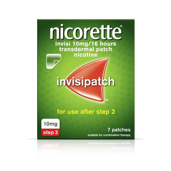 NICORETTE INVISIBLE PATCH 10MG - 7 PATCHES - Cobh Pharmacy