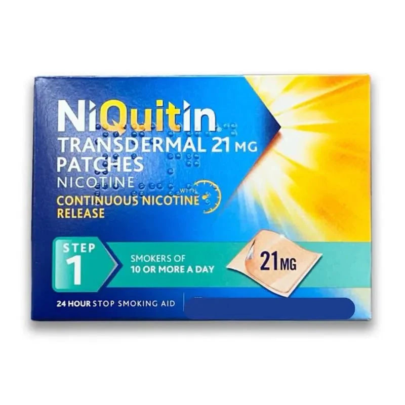 NIQUITIN CQ CLASSIC 21MG 14S STEP 1