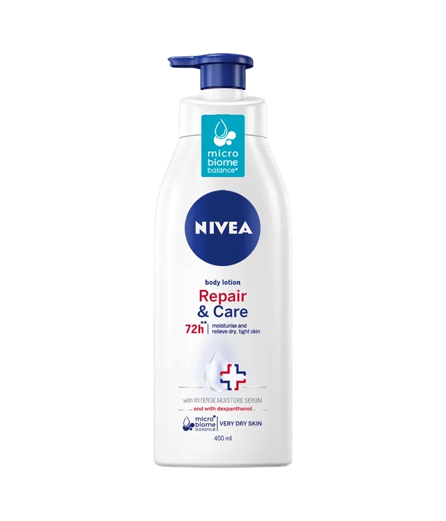 NIVEA BODY REPAIR N CARE LOTION PUMP 400ML - Cobh Pharmacy