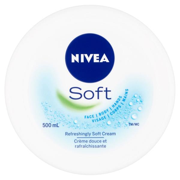 NIVEA SOFT MOISTURISING POT 500ML - Cobh Pharmacy