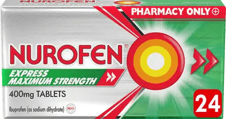 NUROFEN EXPRESS TABS 200MG 24 - Cobh Pharmacy