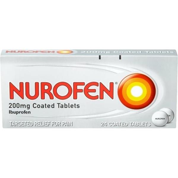 Nurofen Ibuprofen 200mg Coated Tablets - Cobh Pharmacy