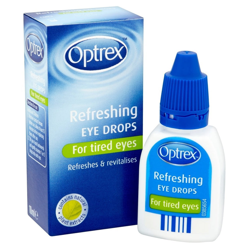 Optrex Refreshing Eye Drops For Tired Eyes 10ml - Cobh Pharmacy