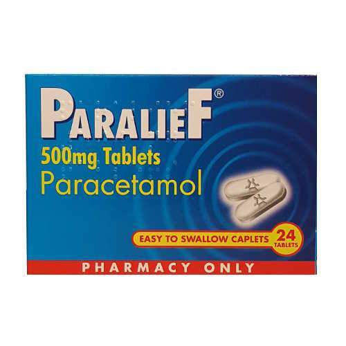 Paralief Paracetamol 500mg Tablets (24) - Cobh Pharmacy