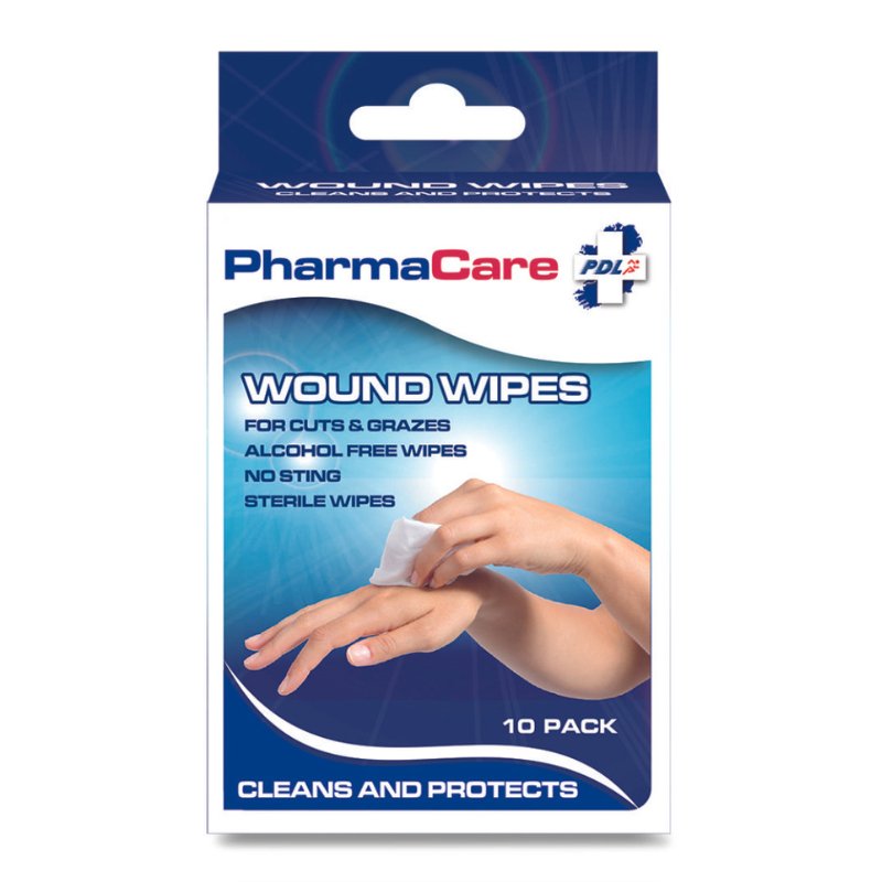 PHARMACARE ANTISEPTIC WIPES 10PK - Cobh Pharmacy