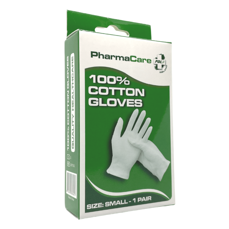 PHARMACARE COTTON GLOVES SMALL - Cobh Pharmacy