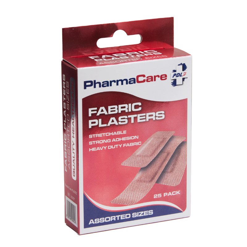 PHARMACARE FABRIC ASSORT PLASTERS 30PK - Cobh Pharmacy