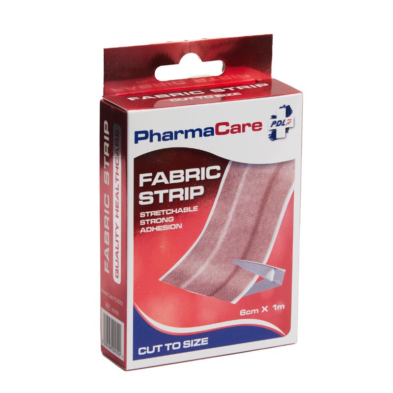 PHARMACARE FABRIC DRESS STRIP 1MX6CM - Cobh Pharmacy