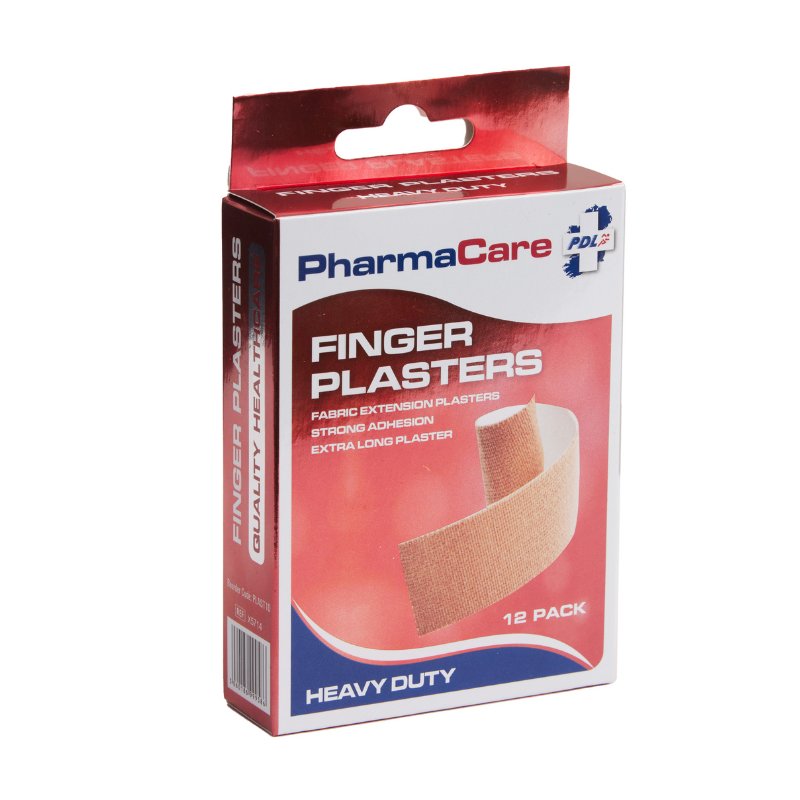 PHARMACARE FINGER PLASTERS 12 PK - Cobh Pharmacy