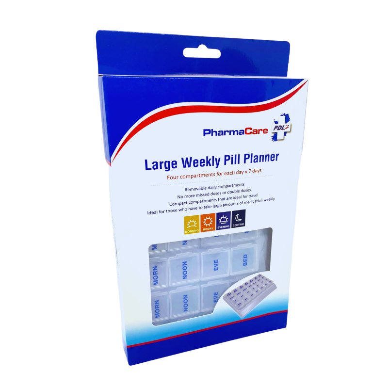 PHARMACARE WEEKLY PILL PLANNER 1 PACK - Cobh Pharmacy