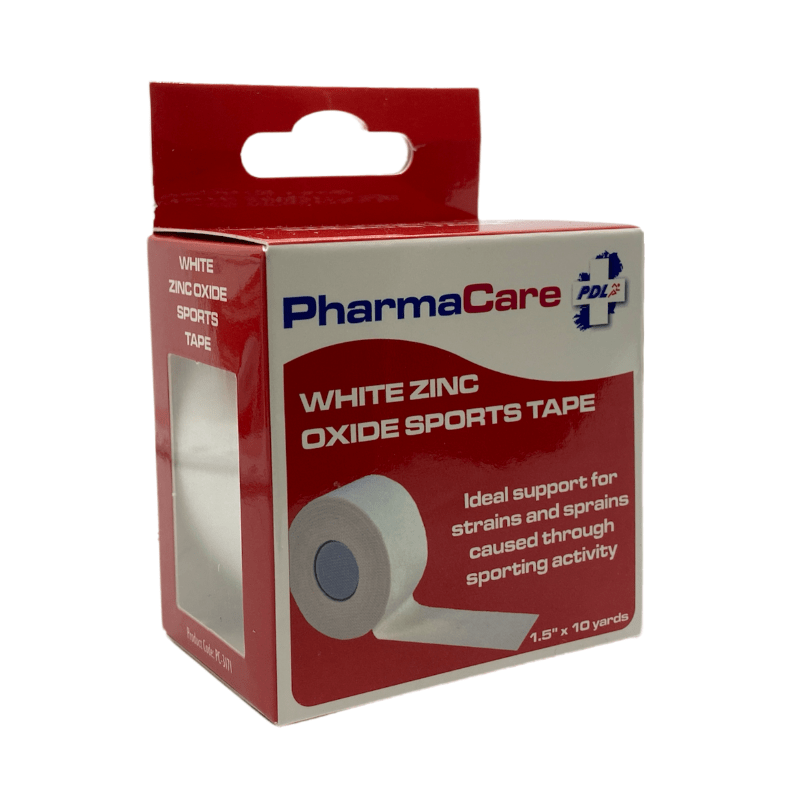 PHARMACARE ZINC OXIDE TAPE 1.5 INCH X 10 METERS - Cobh Pharmacy