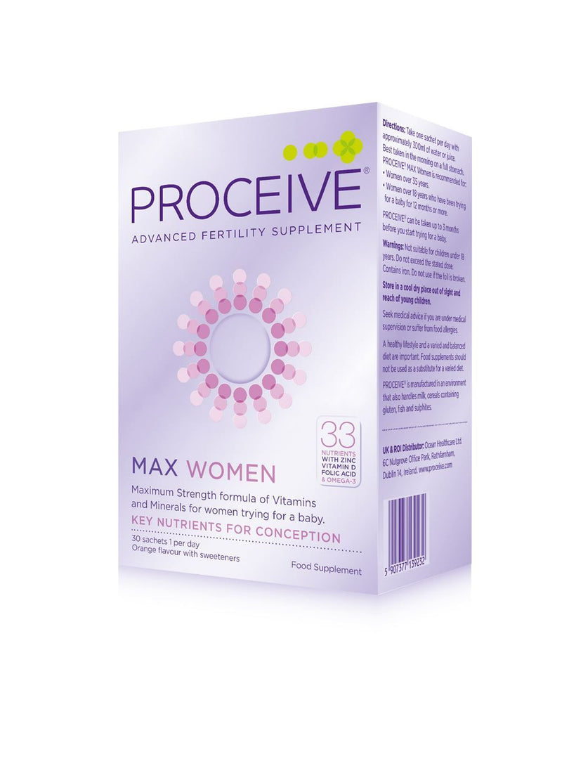 PROCEIVE WOMEN MAX 30 SAC - Cobh Pharmacy