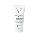 Vichy Pureté Thermale 3-in-1 One Step Cleanser bottle, 300ml, with label showing product details and branding.