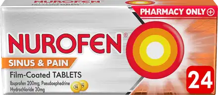 NUROFEN SINUS N PAIN TABS 24